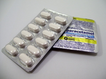 Paracetamol in pilvorm voor mensengebruik