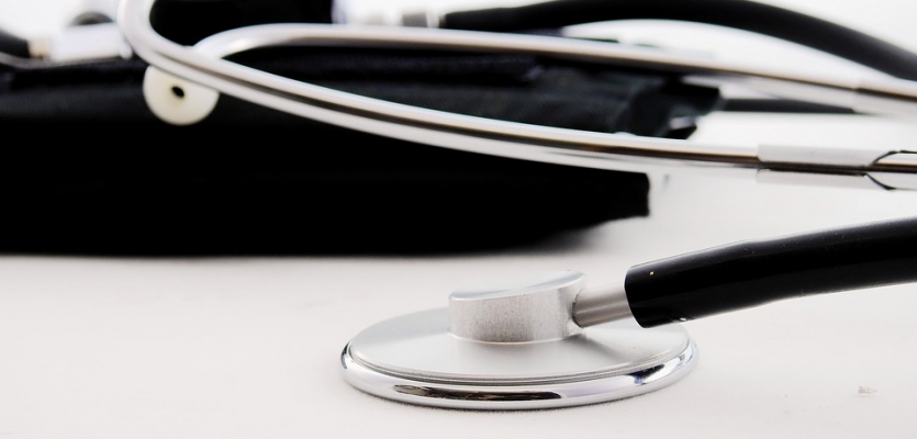 Een stetoscoop om te luisteren naar hartproblemen