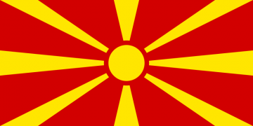 Vlag Macedonië