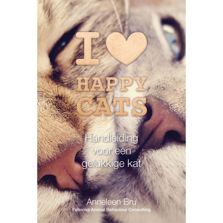 Backcover boek Happy Cats - Handleiding voor een gelukkige kat