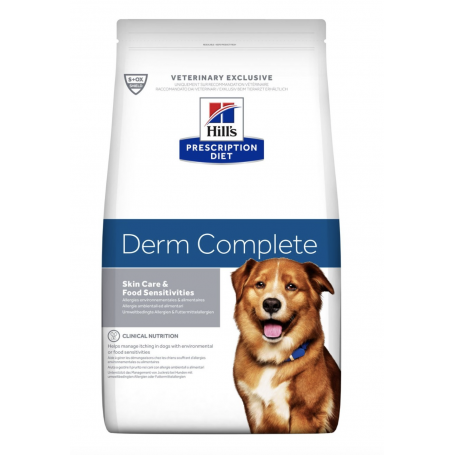 HILLS Prescription Diet Canine Derm Complete 