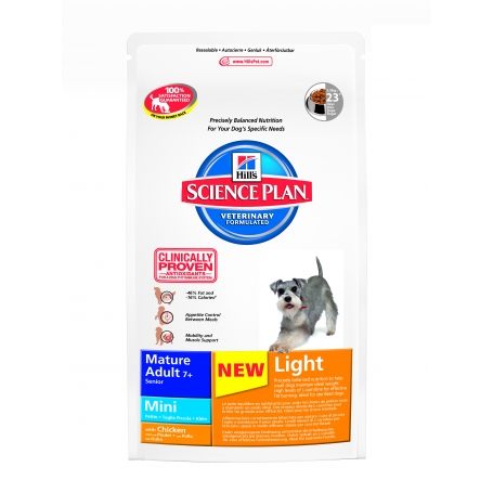 Science Plan Canine Mature Adult 7+ Mini Light Science Plan Canine Mature Adult 7+ Mini Light