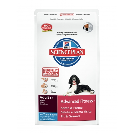 Science Plan Canine Adult Advanced Fitness Medium Tuna & Rice 