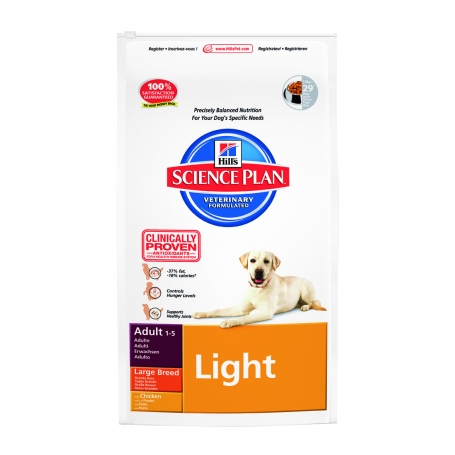 Science Plan Canine Adult Light Large Breed Chicken