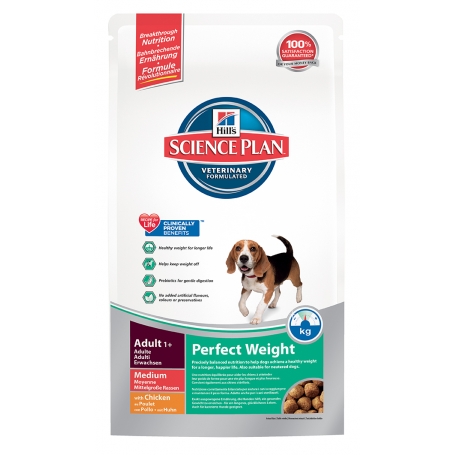 Science Plan Canine Adult Perfect Weight Medium