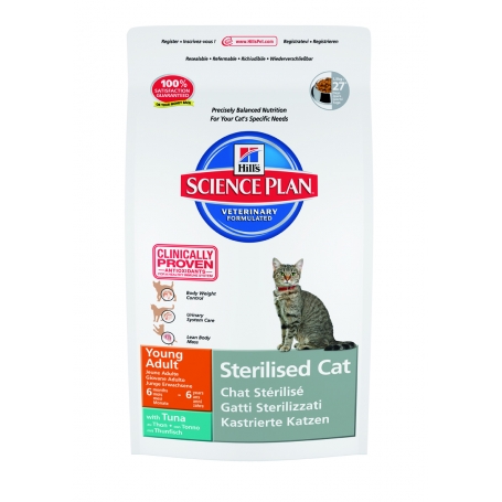 Science Plan Feline Young Adult Sterilised Cat Tuna Science Plan Feline Young Adult Sterilised Cat Tuna