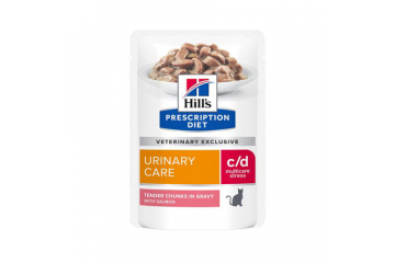 Prescription Diet c/d Urinary Stress Feline Salmon